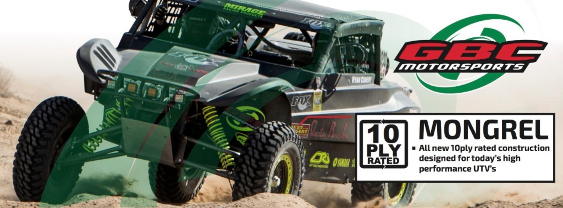 GBC Motorsports to Show Expanded ATV And UTV Tire Lineup At 2016 AIMExpo