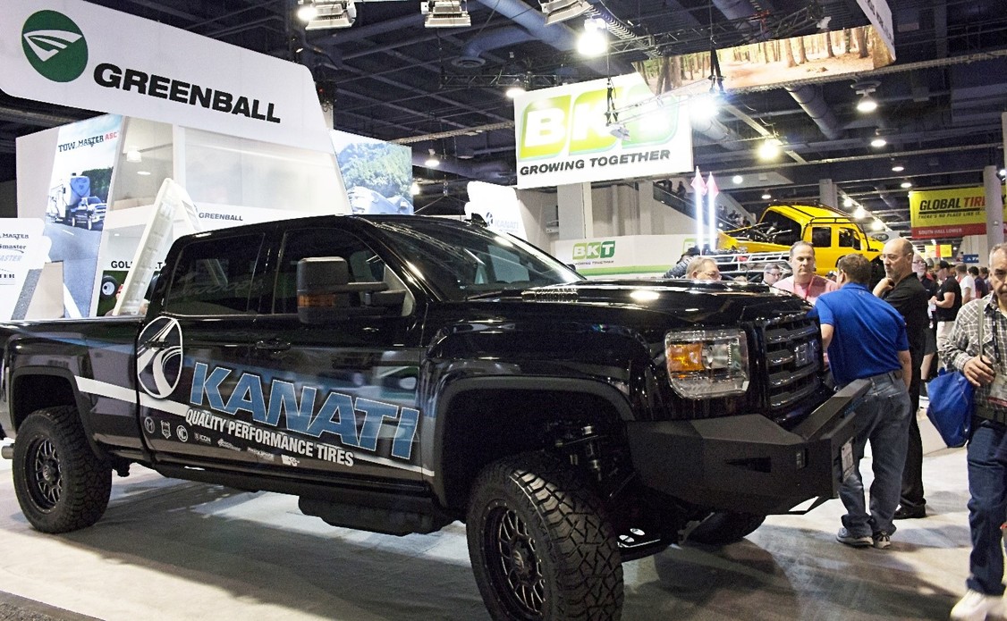 Greenball Tire Corporation Well Received at the 2018 SEMA Show